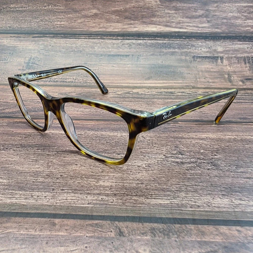 Ray-Ban RB 1536 3602 Tortoise Square Eyeglasses Frames 48-16 130